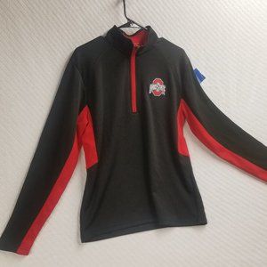 1155 - Ohio State Buckeyes M 1/4 Zip Shirt